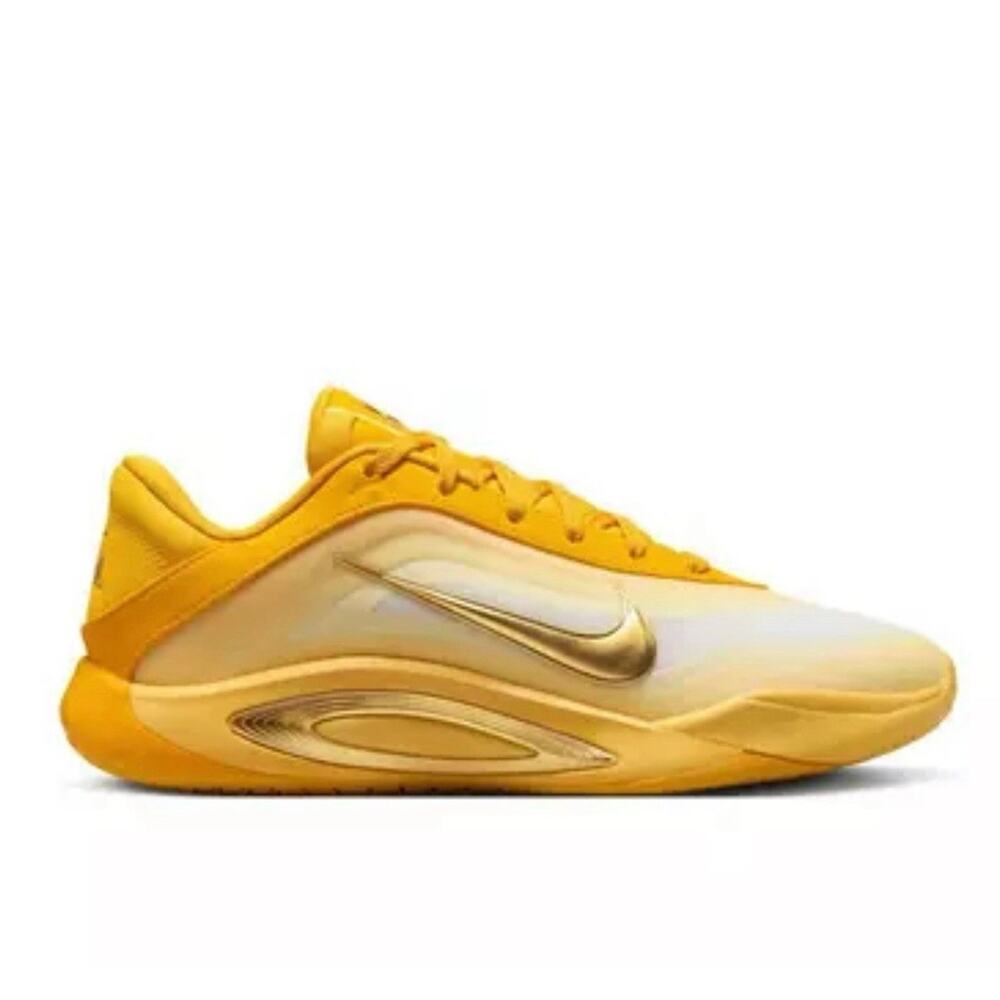 Nike A'One women’s 13 A’ja Wilson basketball white gold shoe sneaker NEW